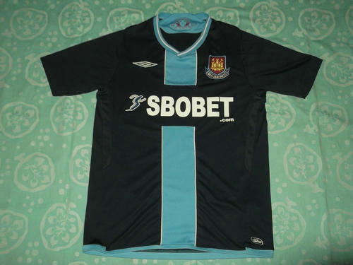 maillot west ham united exterieur 2009-2010 pas cher