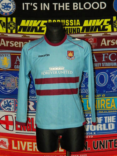 maillot west ham united particulier 2011-2012 rétro