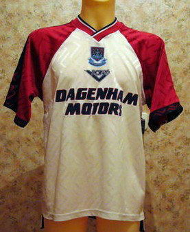 maillot west ham united third 1994-1996 pas cher