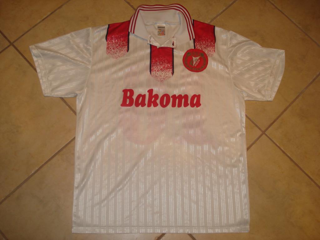 maillot widzew Łódź domicile 1997-1998 rétro