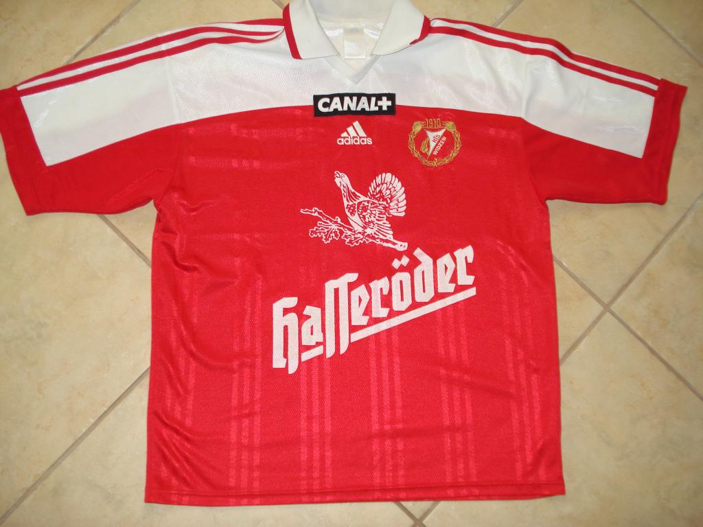 maillot widzew Łódź domicile 2001-2002 pas cher