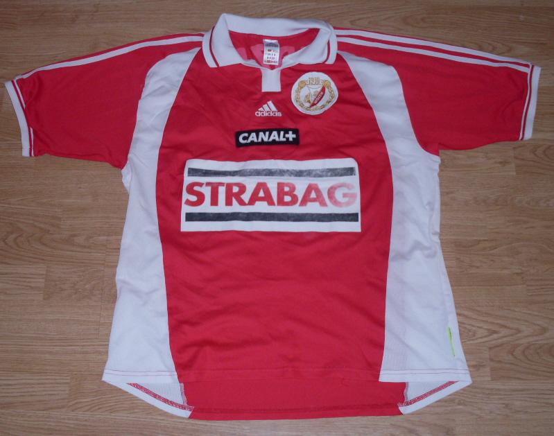 maillot widzew Łódź domicile 2002-2003 rétro