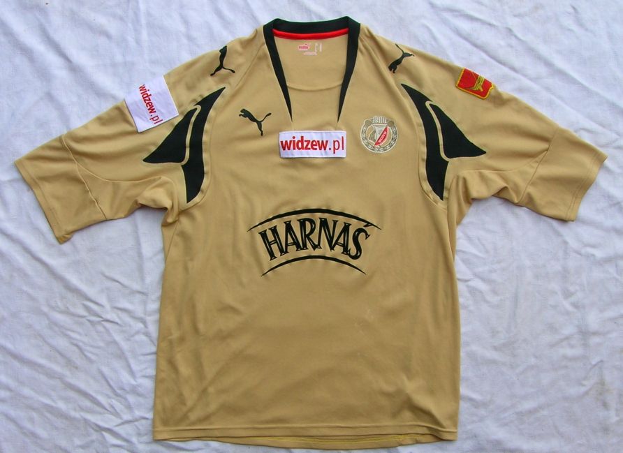 maillot widzew Łódź gardien 2008-2009 pas cher