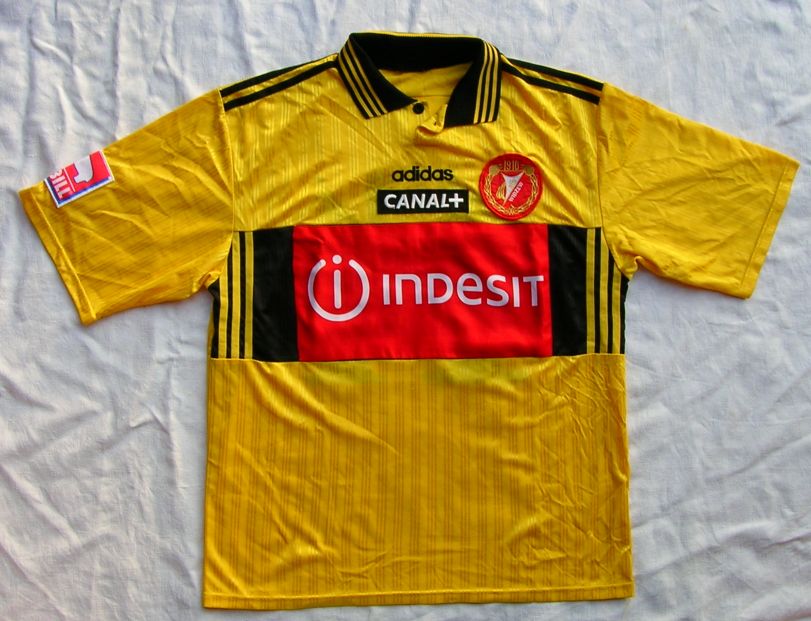 maillot widzew Łódź réplique 1999-2000 rétro