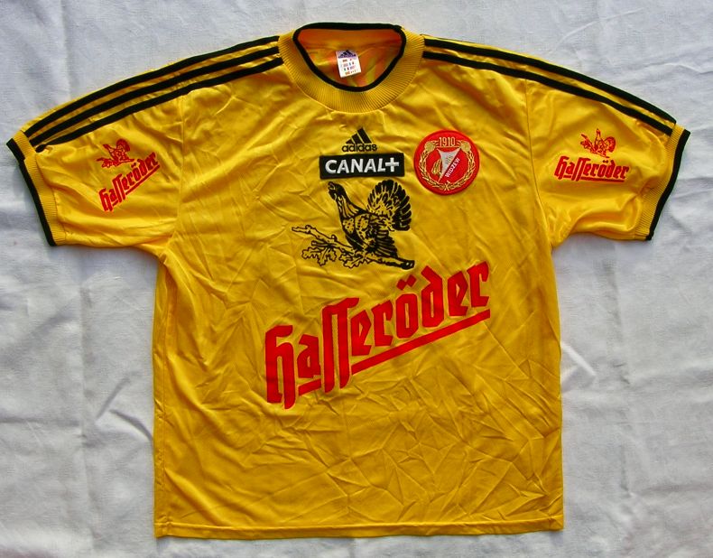 maillot widzew Łódź réplique 2000-2001 pas cher