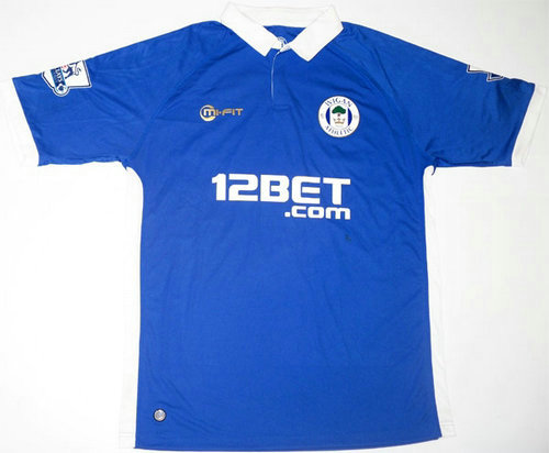 maillot wigan athletic domicile 2011-2012 rétro