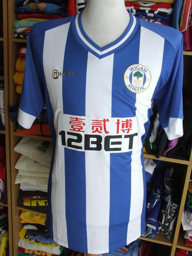 maillot wigan athletic domicile 2013-2014 rétro