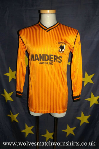 maillot wolverhampton wanderers domicile 1988-1989 pas cher