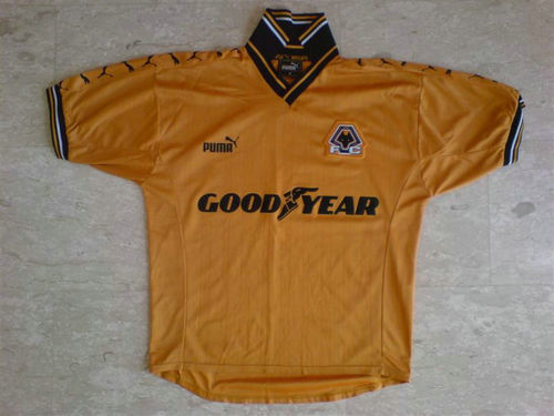 maillot wolverhampton wanderers domicile 1994-1995 pas cher