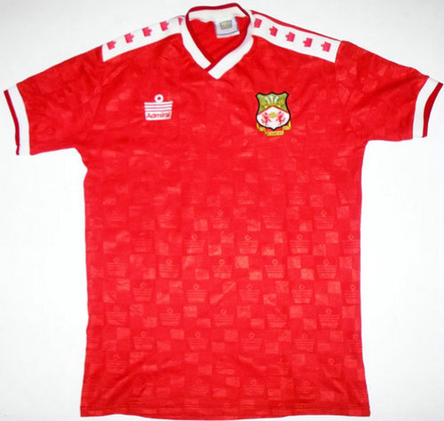 maillot wrexham fc domicile 1988-1989 pas cher