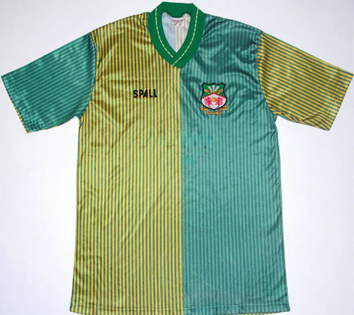 maillot wrexham fc exterieur 1989-1990 rétro