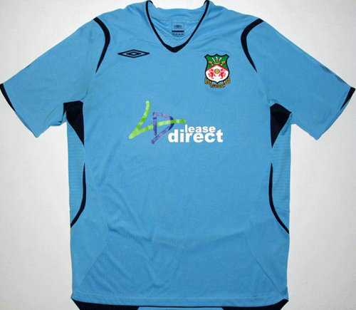 maillot wrexham fc exterieur 2008-2009 rétro