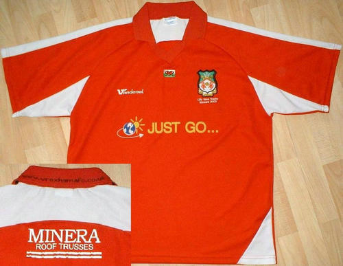 maillot wrexham fc réplique 2005-2006 pas cher