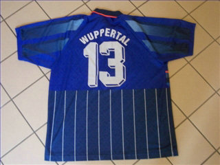 maillot wuppertaler sv domicile 1996-1997 rétro