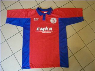 maillot wuppertaler sv domicile 2001-2002 pas cher