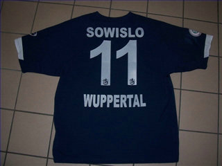 maillot wuppertaler sv exterieur 2005-2006 rétro