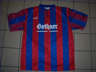 maillot wuppertaler sv third 1998-1999 rétro