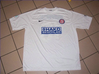 maillot wuppertaler sv third 2007-2008 rétro