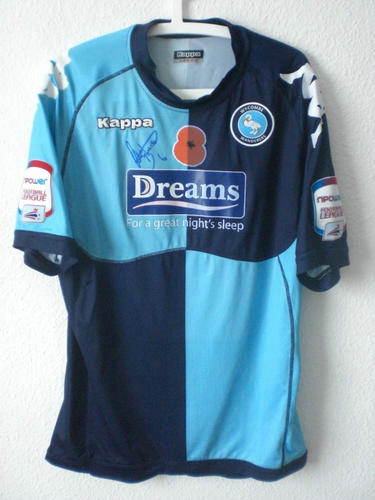 maillot wycombe wanderers domicile 2011-2012 pas cher