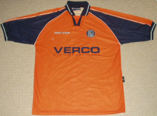 maillot wycombe wanderers exterieur 2001-2002 pas cher