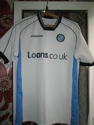 maillot wycombe wanderers exterieur 2005-2007 pas cher