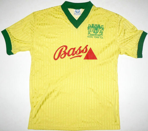 maillot yeovil town exterieur 1989-1991 rétro