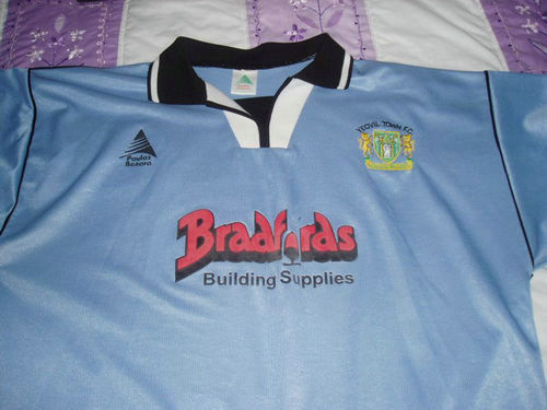 maillot yeovil town exterieur 2001-2002 rétro