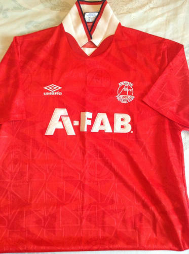 maillots aberdeen fc domicile 1993-1994 rétro