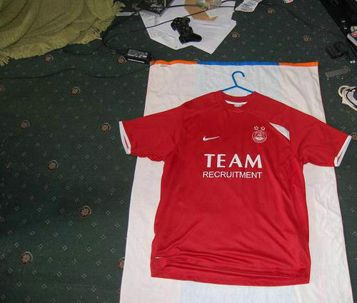 maillots aberdeen fc domicile 2008-2009 rétro