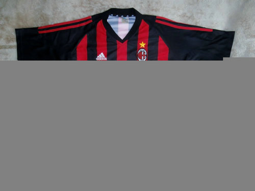 maillots ac milan domicile 2002-2003 rétro