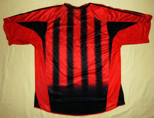 maillots ac milan domicile 2004-2005 rétro