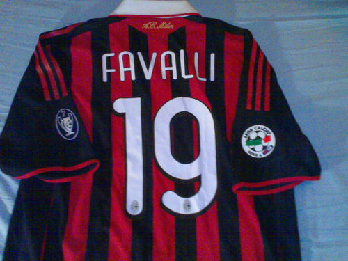 maillots ac milan domicile 2009-2010 rétro