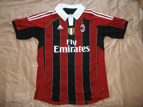 maillots ac milan domicile 2012-2013 rétro