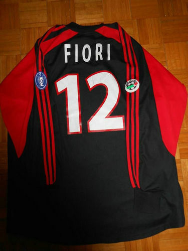 maillots ac milan gardien 2001-2002 rétro