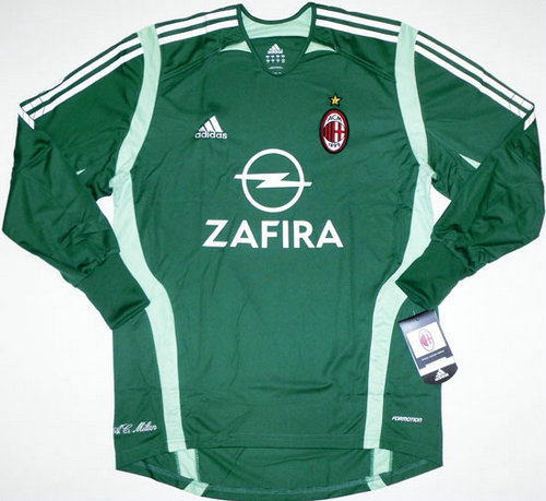 maillots ac milan gardien 2005-2006 rétro