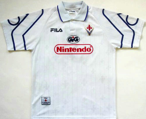 maillots acf fiorentina exterieur 1997-1998 rétro