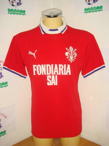 maillots acf fiorentina third 2002-2003 rétro