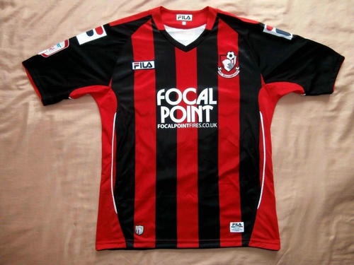 maillots afc bournemouth domicile 2011-2012 rétro