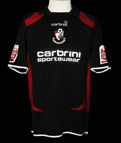 maillots afc bournemouth exterieur 2008-2010 rétro