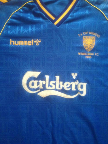 maillots afc wimbledon domicile 1988-1989 rétro