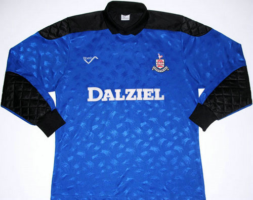 maillots airdrieonians fc gardien 1990-1991 rétro