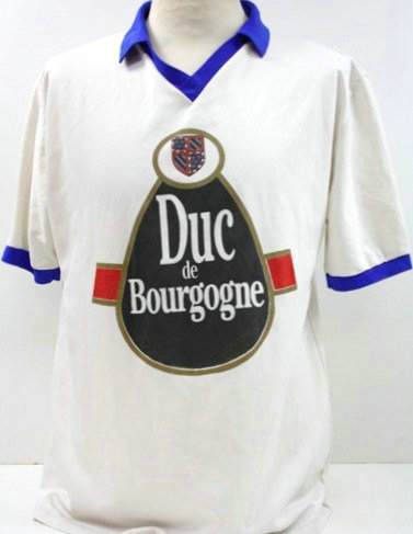 maillots aj auxerre domicile 1991-1992 rétro