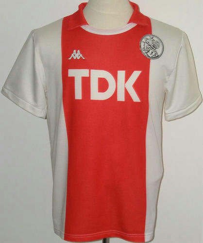 maillots ajax amsterdam domicile 1987-1989 rétro