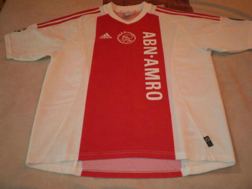 maillots ajax amsterdam domicile 2002-2003 rétro