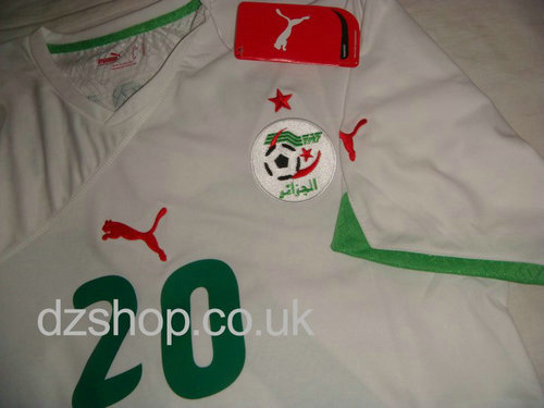 maillots algérie domicile 2002-2003 rétro