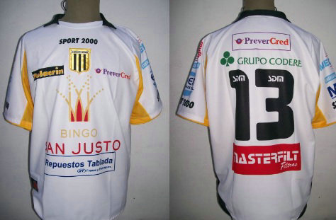 maillots almirante brown exterieur 2010 rétro