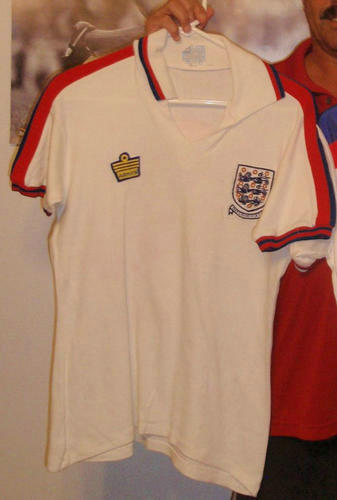 maillots angleterre domicile 1974-1980 rétro