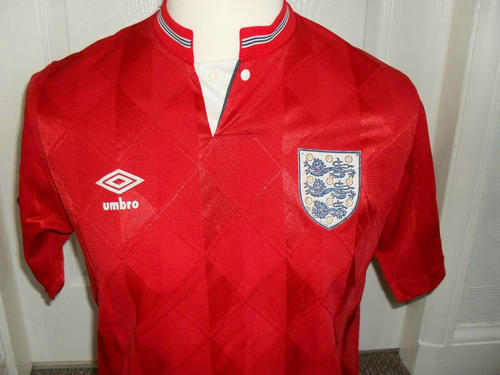 maillots angleterre exterieur 1988-1989 rétro