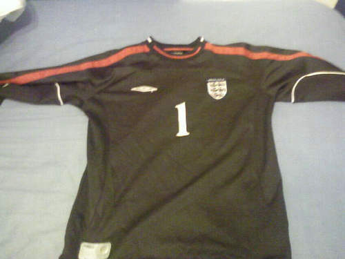 maillots angleterre gardien 2001-2003 pas cher