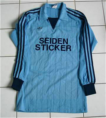 maillots arminia bielefeld domicile 1982-1983 rétro